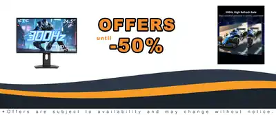 24.5 Inch 300Hz Gaming Monitor - FHD 1080PIPS Fast Response