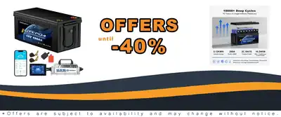 48V Lithium Battery Golf Cart Kit 200A BMS 10000 Cycles