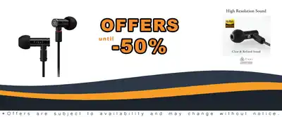 Final E4000 Isolating Earphones 6.4mm Driver Black Aluminium