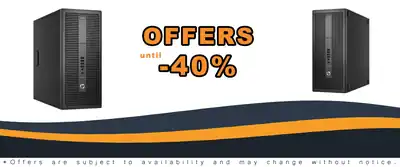 HP EliteDesk 800 G2 Business Desktop Mini Tower - Renewed