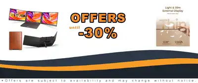 NGTeco 15.3 Inch Triple Screen Extender for Laptop