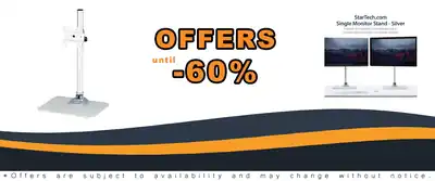 StarTech.com UHD Monitor Stand for iMac - Silver