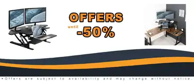 VIVO 43-inch Corner Adjustable Stand Up Desk Converter Black DESK-V000VC